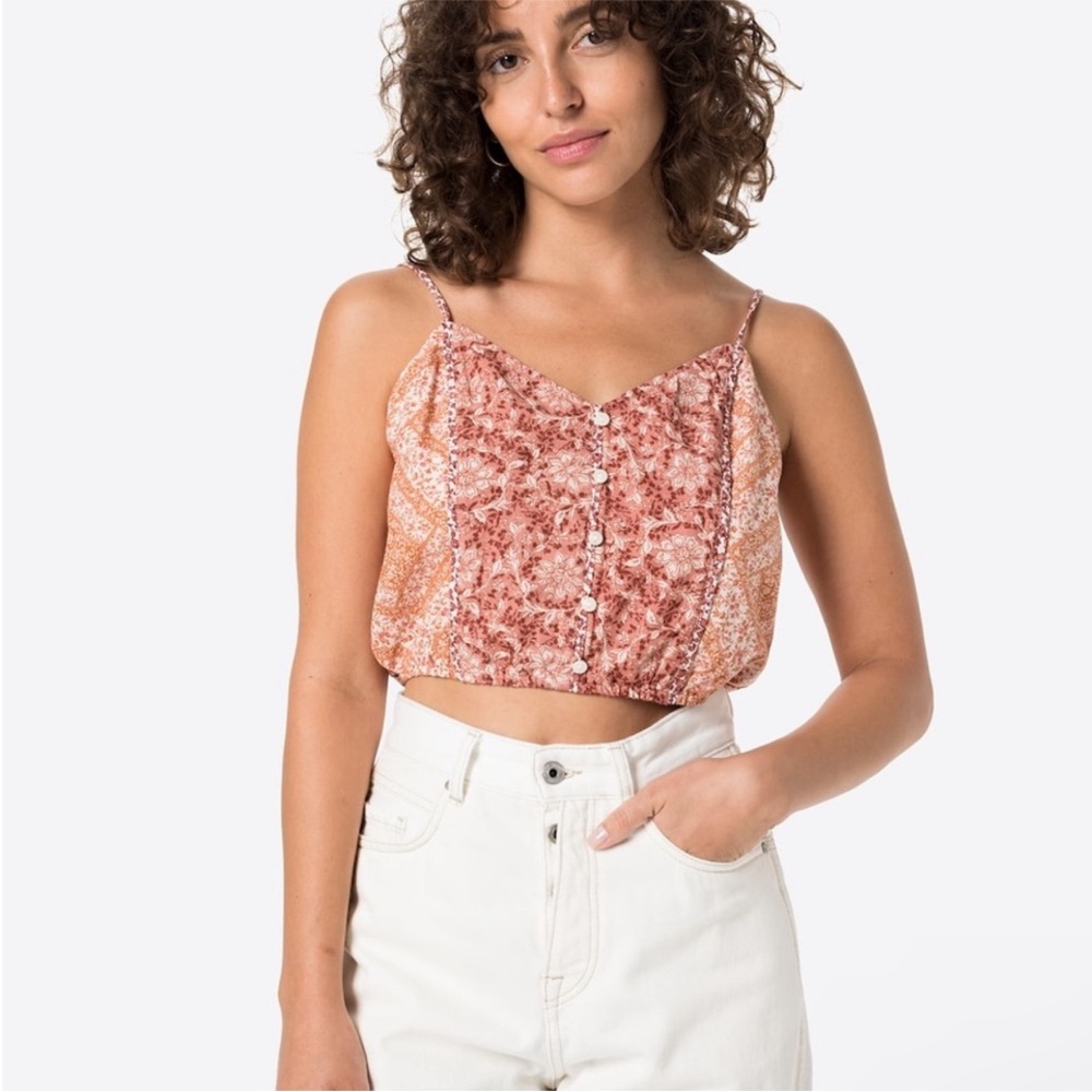 Boho American eagle crop tank 🩷